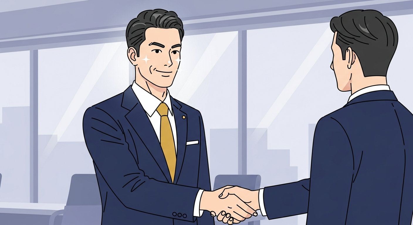 ビジネスシーンでも清潔感のある肌は武器になる